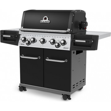 Broil King Regal 590 Ψησταριά Υγραερίου Μαντεμένιας Σχάρας 81.25x49εκ. με 5 Εστίες 16kW και Πλαϊνό Μάτι